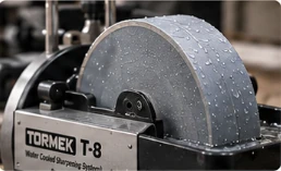 Tormek T-8 mit wassergek&uuml;hlter Diamant-Schleifscheibe